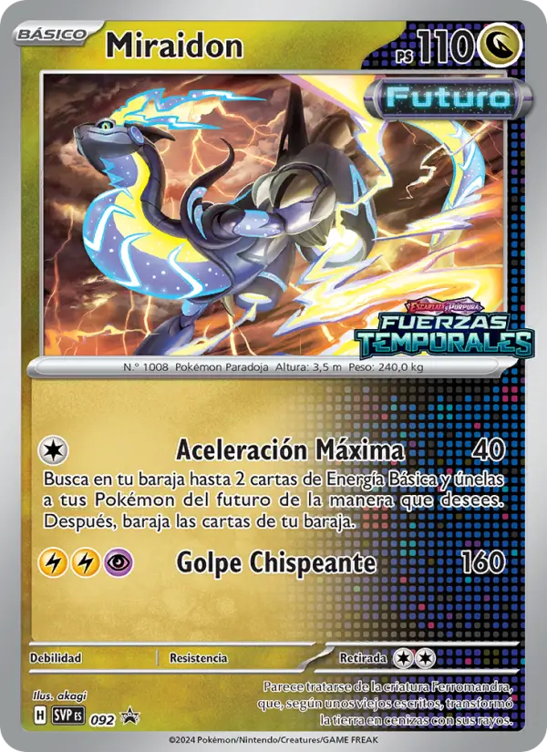 Miraidon, SVP Black Star Promos No. 092