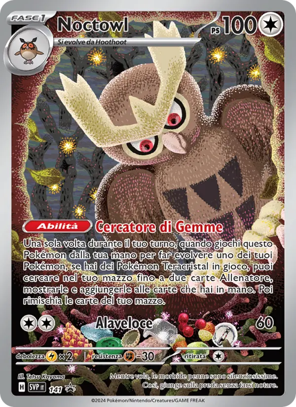 Noctowl, SVP Black Star Promos Nº 141