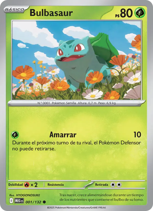 Bulbasaur, Megaevolución No. 001