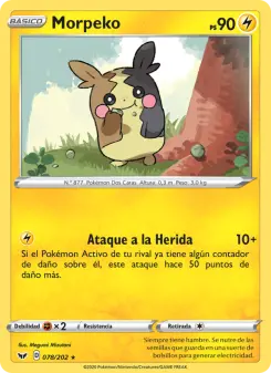 Morpeko, Espada y Escudo Nº 78 Normal