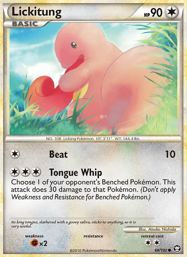Lickitung, Triumphant Nº 66