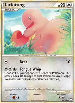 Lickitung, Triumphant No. 66 Normal