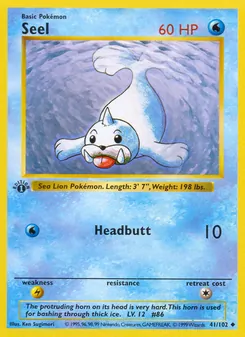 Seel, Base Set No. 41 Normal