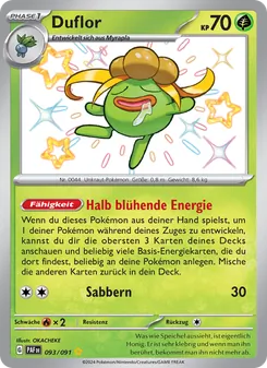 Duflor, Paldeas Schicksale No. 093 Holo