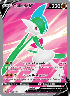 Gallade V, Origen Perdido Nº 181 Holo