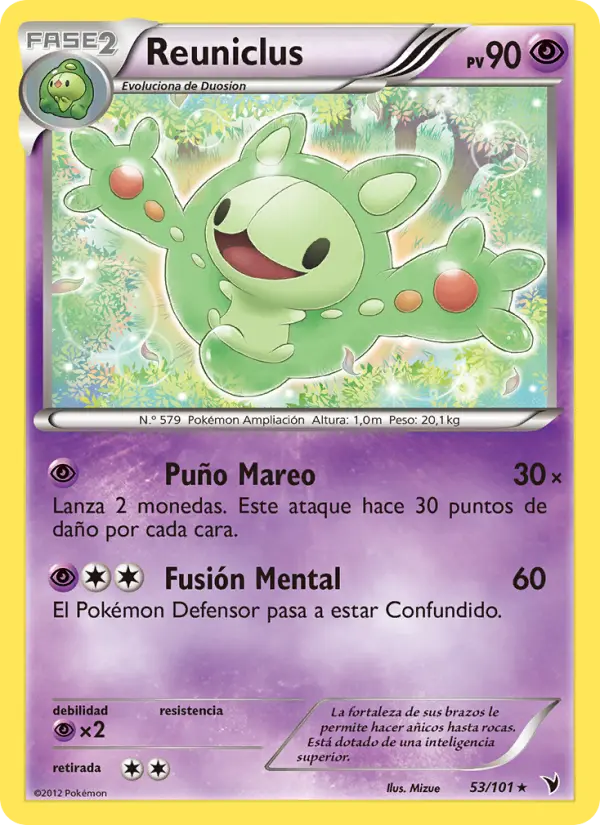 Reuniclus, Nobles Victorias No. 53