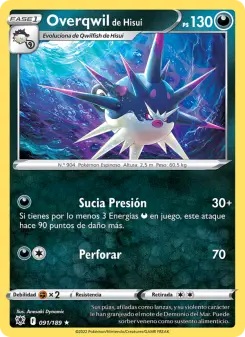 Overqwil de Hisui, Resplandor Astral No. 091 Normal