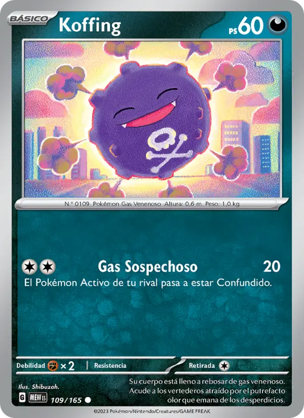 Koffing, 151 No. 109