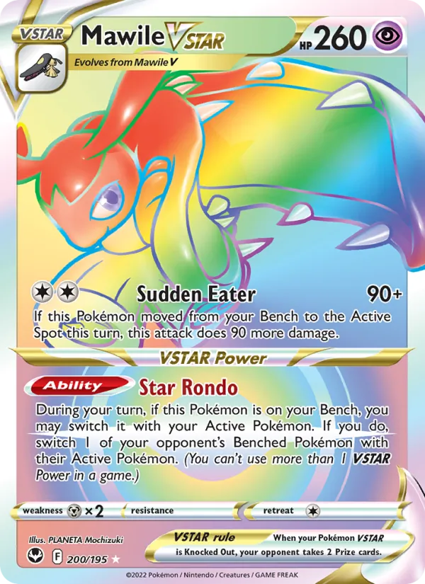 Mawile VSTAR, Silver Tempest Nº 200