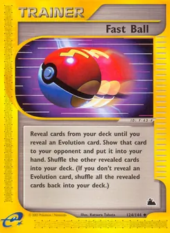 Fast Ball, Skyridge No. 124 Normal