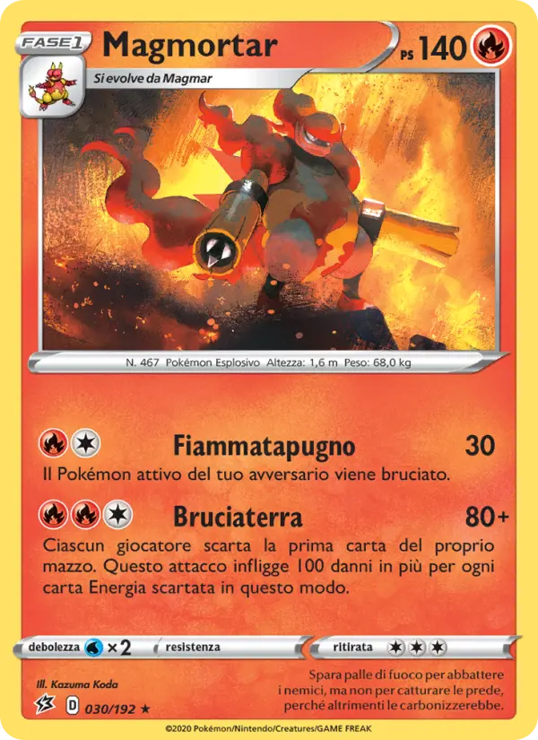 Magmortar, Fragore Ribelle No. 30