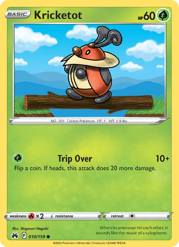 Kricketot, Crown Zenith Nº 010