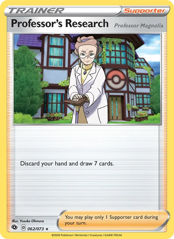 Professor's Research (Professor Magnolia), Champion's Path Nº 62