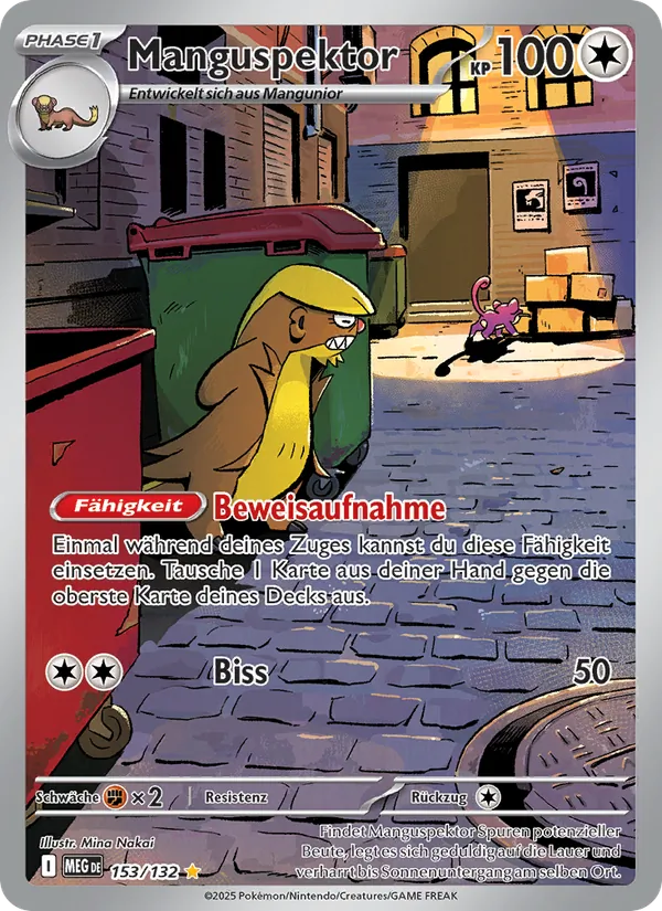 Manguspektor, Mega-Entwicklung No. 153