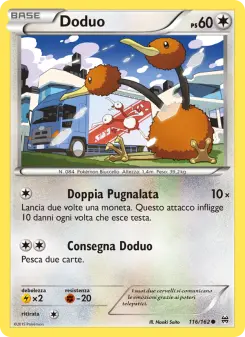 Doduo, Turbo Blitz Nº 116 Normal