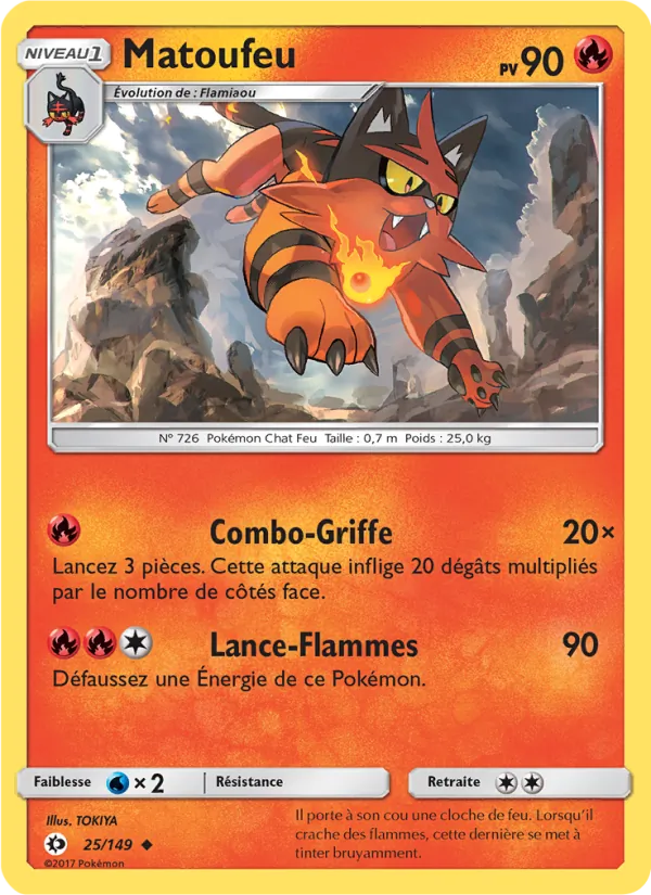 Matoufeu, Soleil et Lune Nº 25