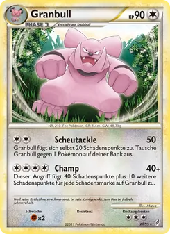 Granbull, Ruf der Legenden Nº 26 Normal