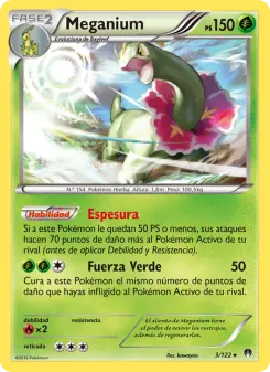 Meganium, TURBOLímite No. 3 Normal