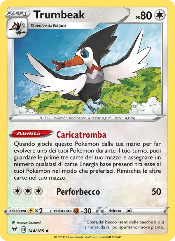 Trumbeak, Voltaggio Sfolgorante No. 144