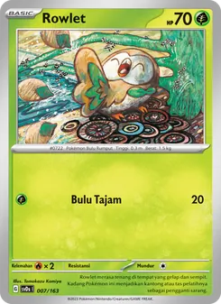 Rowlet, Deck Ringkas ex No. 007 Normal