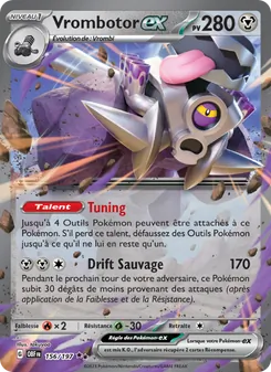 Vrombotor-ex, Flammes Obsidiennes Nº 156 Holo