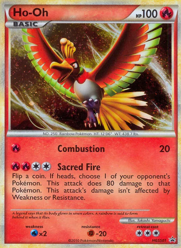 Ho-Oh, HGSS Black Star Promos No. HGSS01