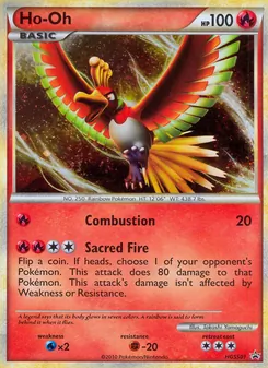 Ho-Oh, HGSS Black Star Promos No. HGSS01 Holo