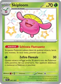 Skiploom, Destino di Paldea No. 097 Holo