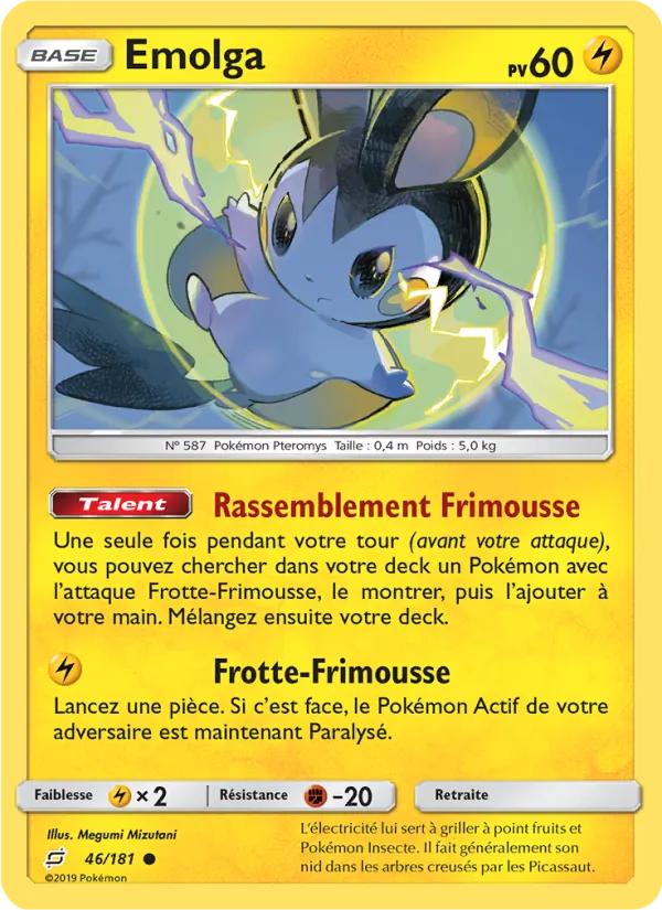 Emolga, Duo de Choc No. 46