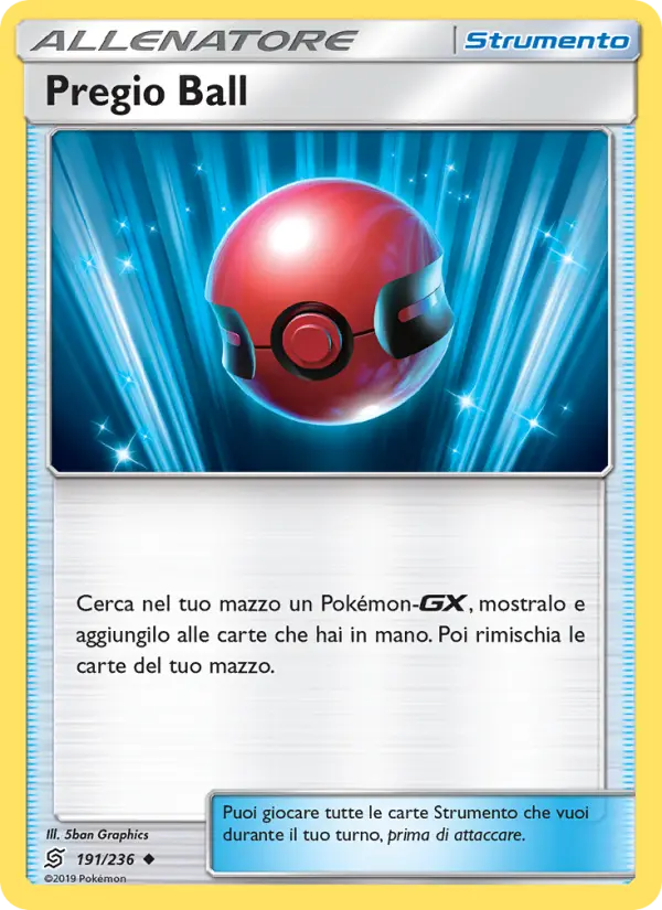 Pregio Ball, Sintonia Mentale Nº 191