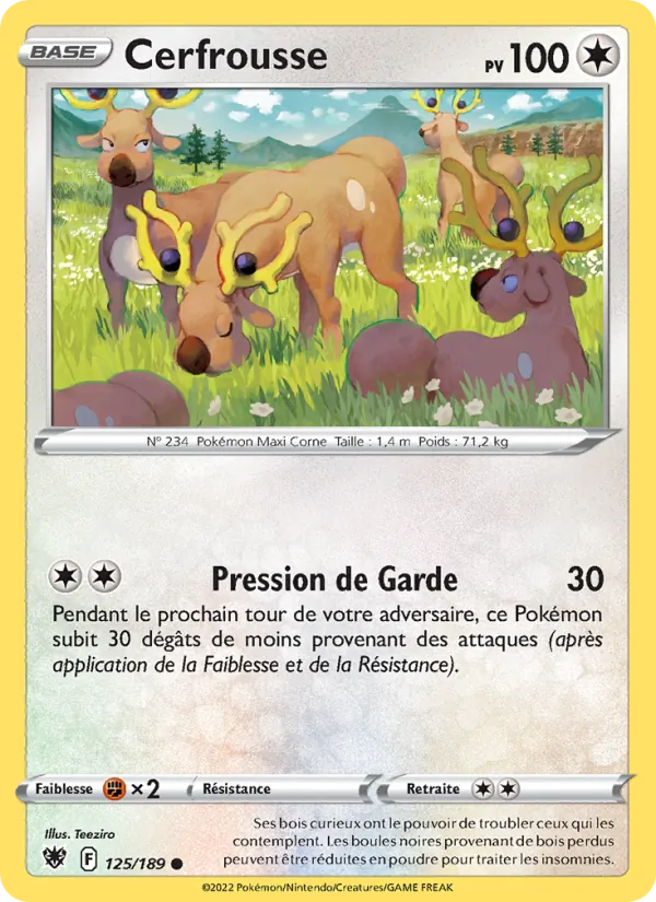 Cerfrousse, Astres Radieux No. 125