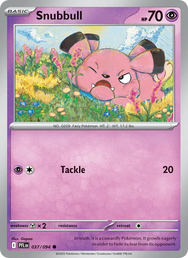 Snubbull, Phantasmal Flames Nº 037