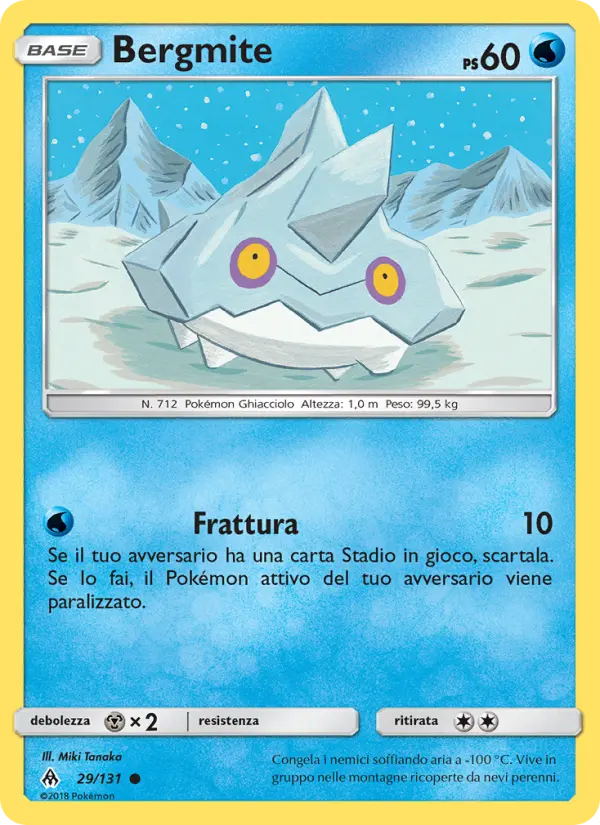 Bergmite, Apocalisse Di Luce No. 29