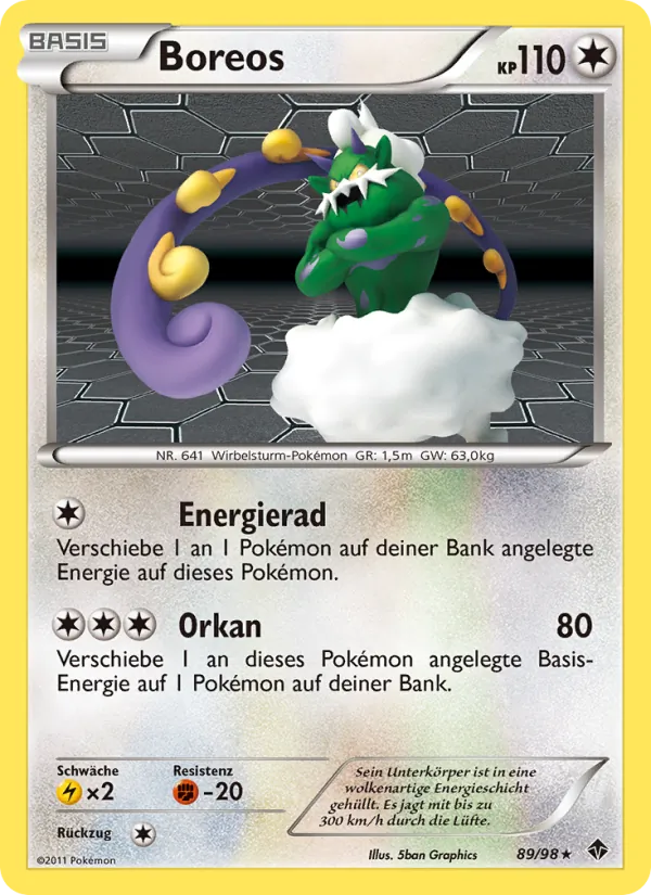 Boreos, Aufstreben der Mächtigen No. 89
