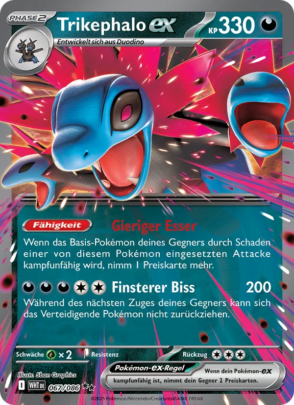 Trikephalo-ex, Weiße Flammen No. 067