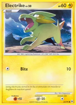 Electrike, Arceus Nº 63 Normal