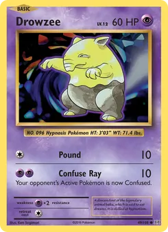Drowzee, Evolutions Nº 49 Normal