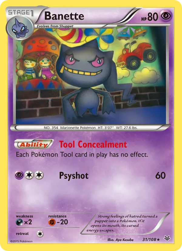 Banette, Roaring Skies Nº 31