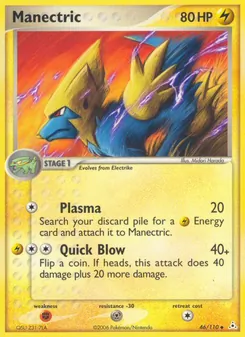 Manectric, Holon Phantoms Nº 46 Normal