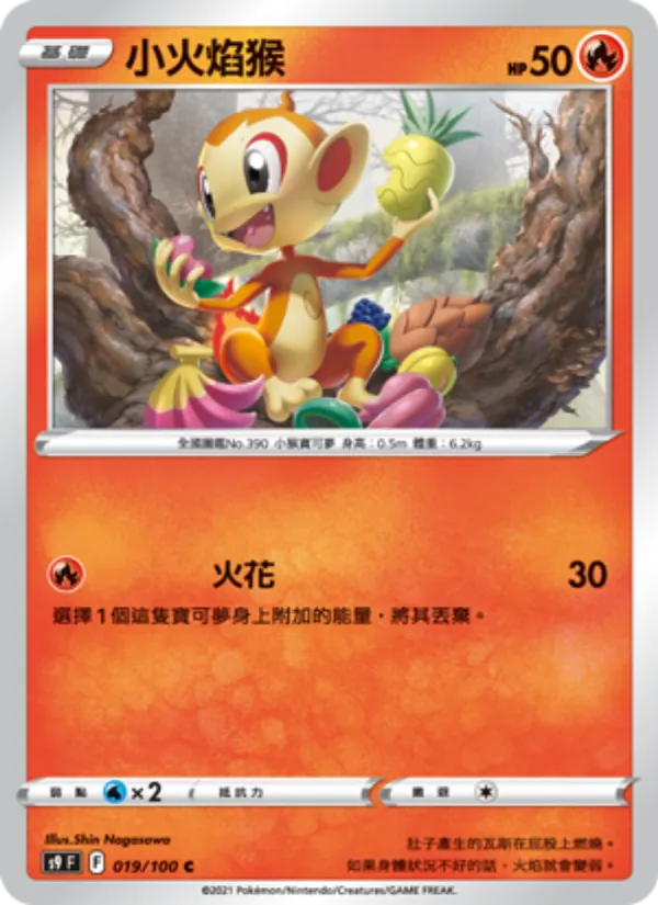 小火焰猴, 星星誕生 Nº 019