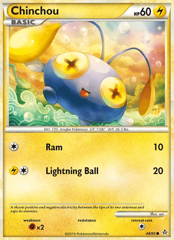 Chinchou, Unleashed No. 48