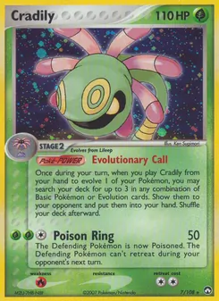 Cradily, Power Keepers No. 7