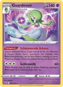 Guardevoir, Schaurige Herrschaft No. 61 Holo