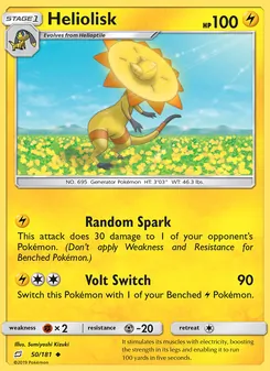 Heliolisk, Team Up No. 50 Normal
