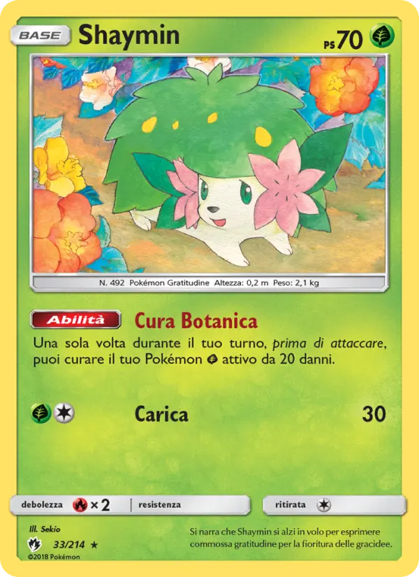 Shaymin, Tuoni Perduti No. 33