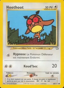 Hoothoot, Neo Genesis Nº 60 Normal