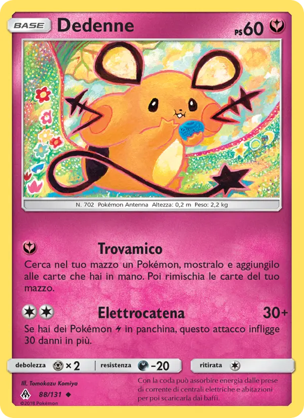 Dedenne, Apocalisse Di Luce Nº 88