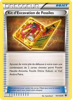 Kit d'Excavation de Fossiles, Impact des Destins Nº 101 Normal