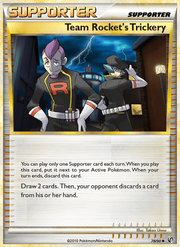 Team Rocket’s Trickery, Undaunted Nº 78