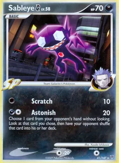 Sableye G, Supreme Victors Nº 41 Holo